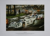 Kunstdruck Carlo Demand "Le Mans 1971"